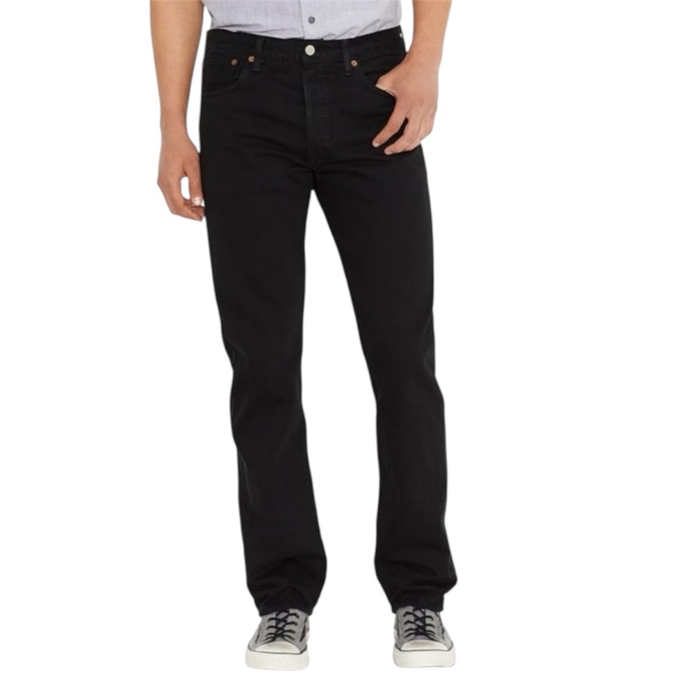 Levi’s 501 Men’s Size 36x32 Original Fit Black Denim Jeans
